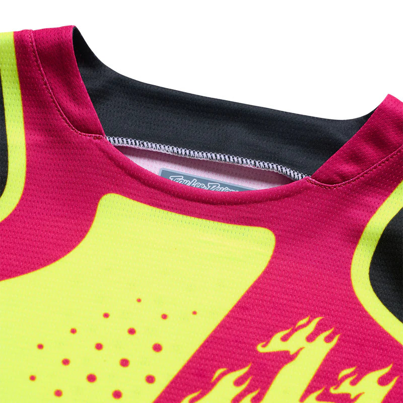 YOUTH GP PRO JERSEY (Roller Flo Yellow/Fuchsia) | TLD