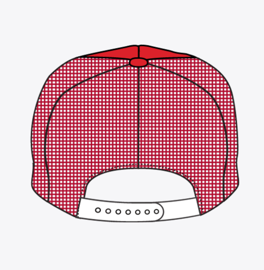 YTH HONDA SNAPBACK HAT (RED)