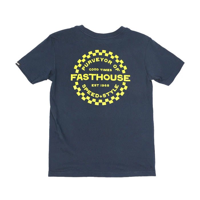 YOUTH ANCHOR SHORT SLEEVE T-SHIRT (Midnight Navy) | FASTHOUSE