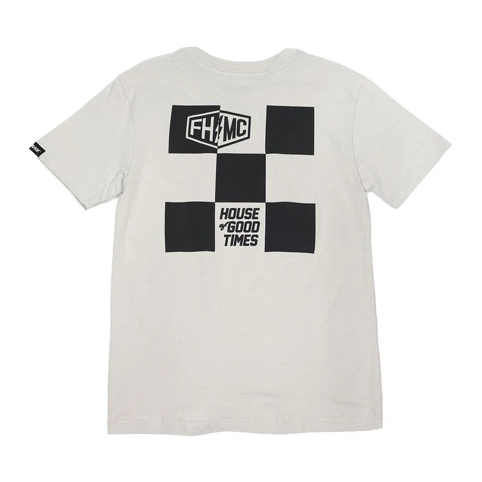 YOUTH GIBSON SHORT SLEEVE T-SHIRT (Light Gray) | FASTHOUSE