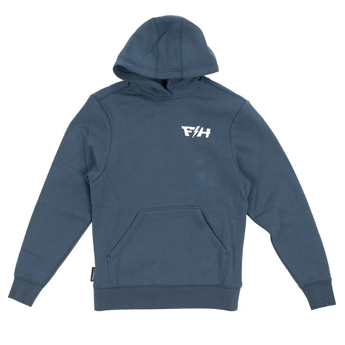 YOUTH PILLAR HOODED PULLOVER (INDIGO) | FASTHOUSE