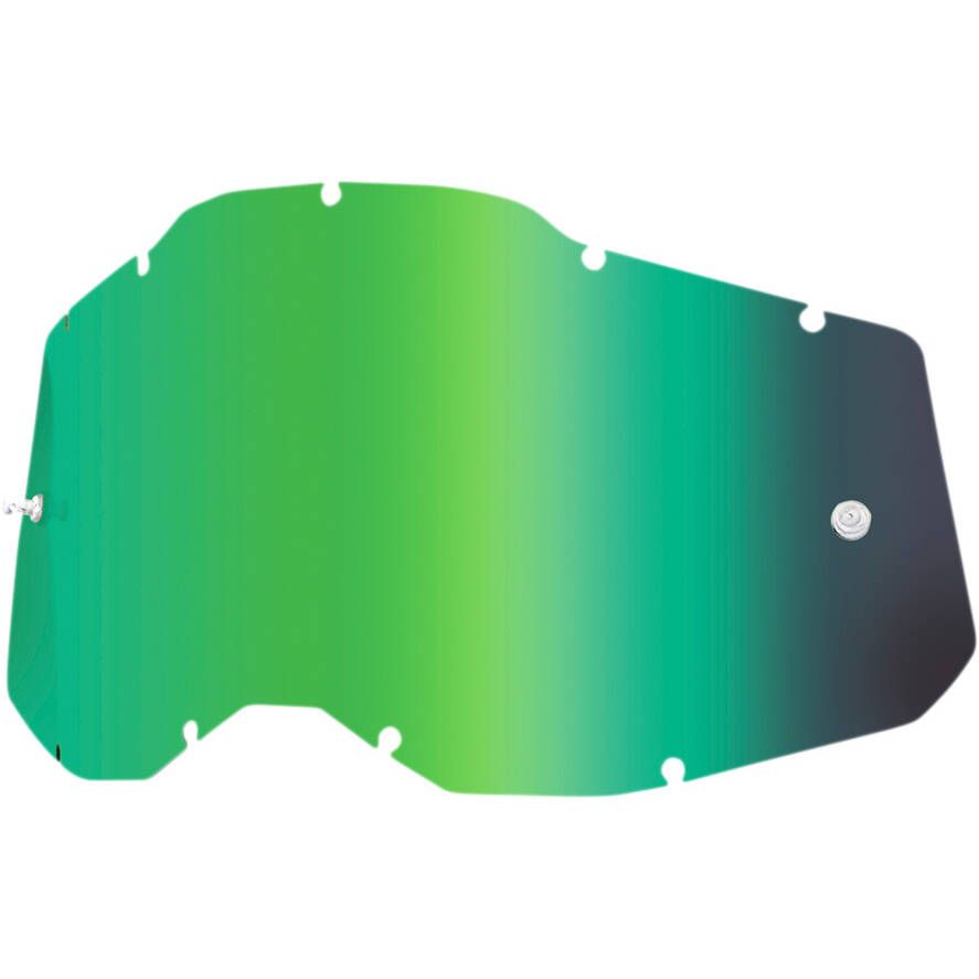 100% RC2/AC2/ST2 Replacement Lens Mirror Green | 100%