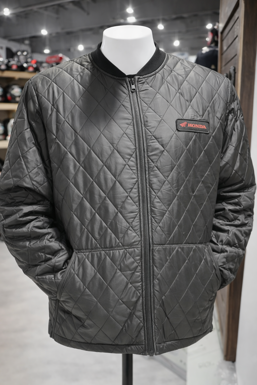 HONDA QUILTED JACKET (Black) | TNT