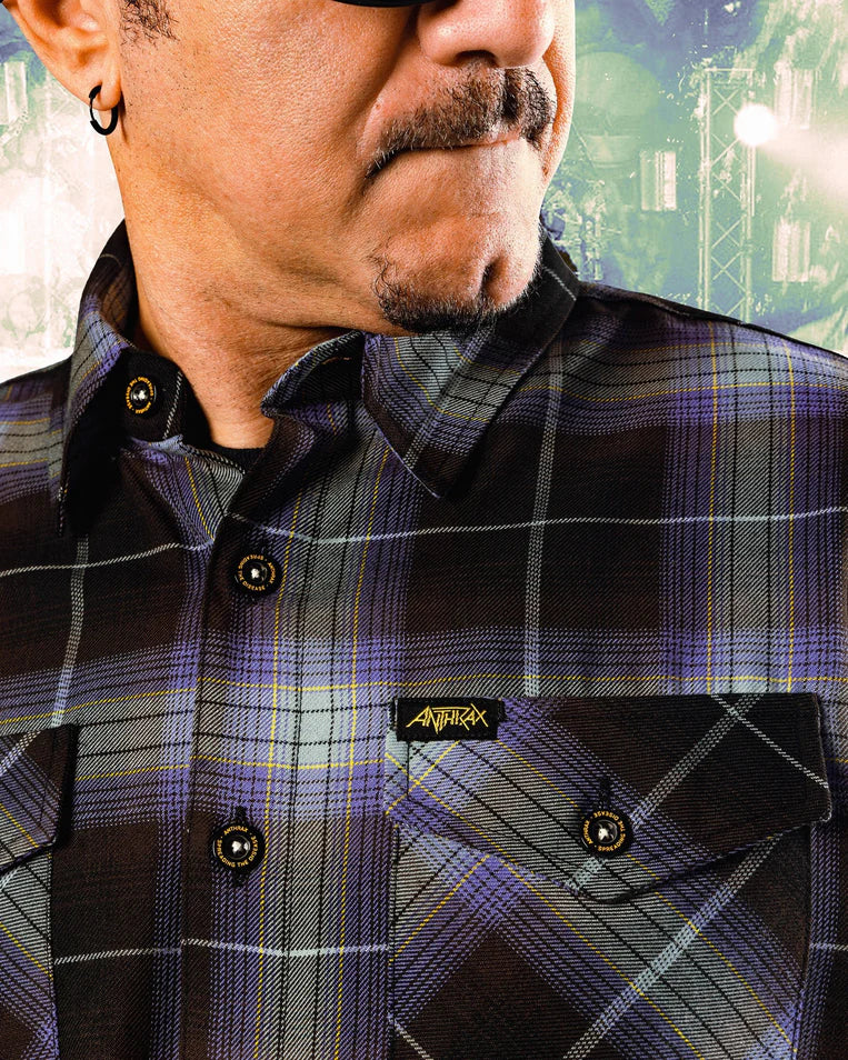 ANTHRAX SPREADING THE DISEASE FLANNEL | DIXXON