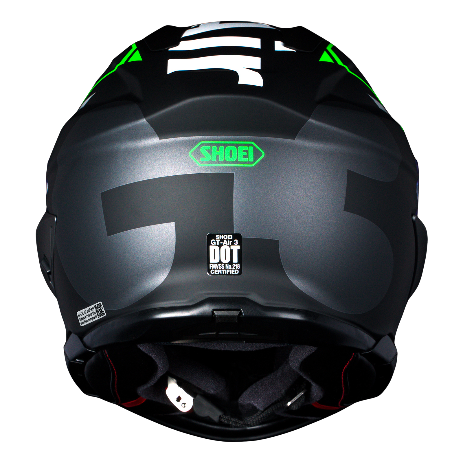 GT-AIR 3 FULL FACE HELMET (MIKE TC-4 MATTE FINISH) | SHOEI