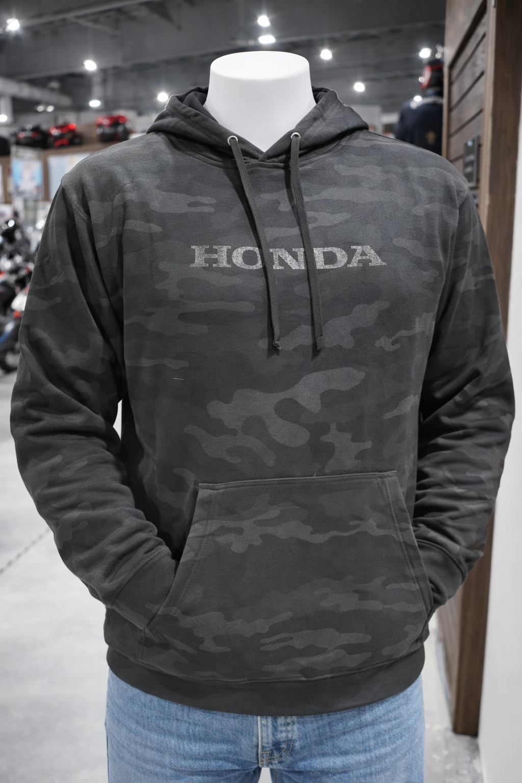 MIDWEIGHT CAMO HONDA HOODIE | TNT