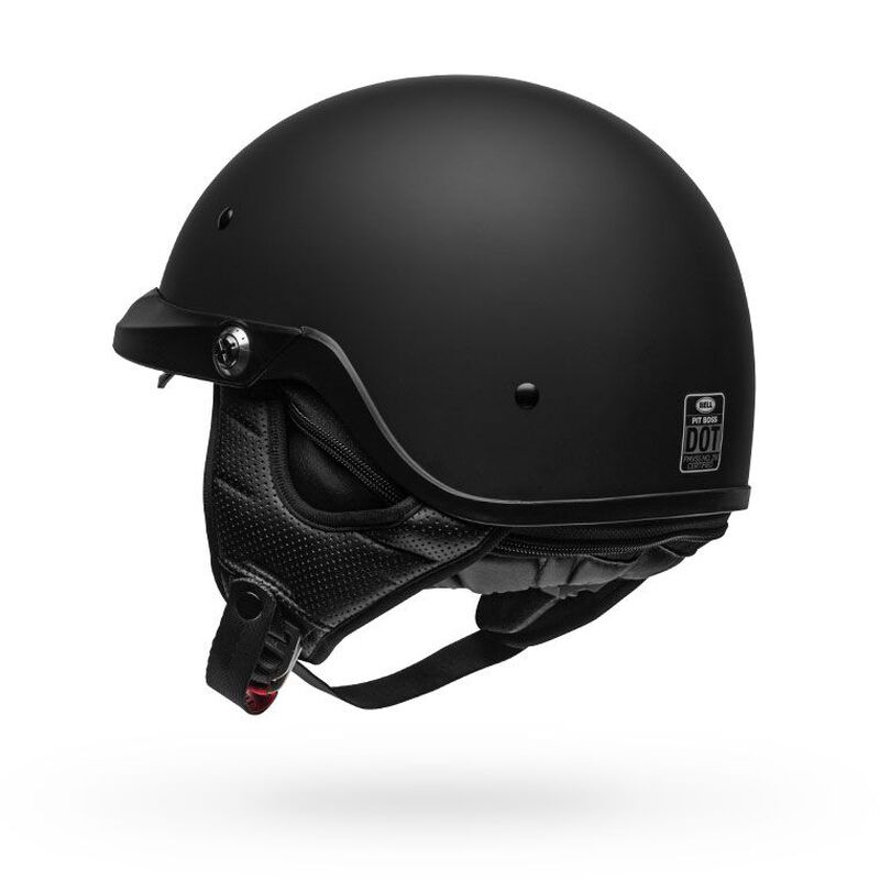 PIT BOSS HALF HELMET (Matte Black) | BELL