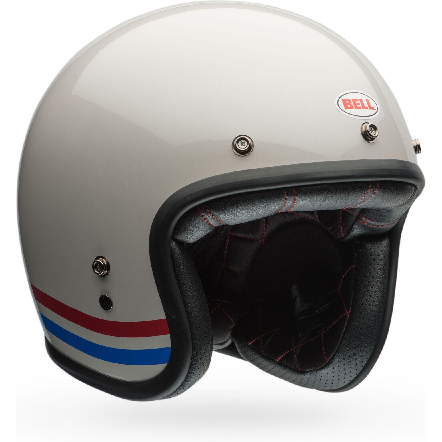 CUSTOM 500 STRIPES (Pearl White) | BELL