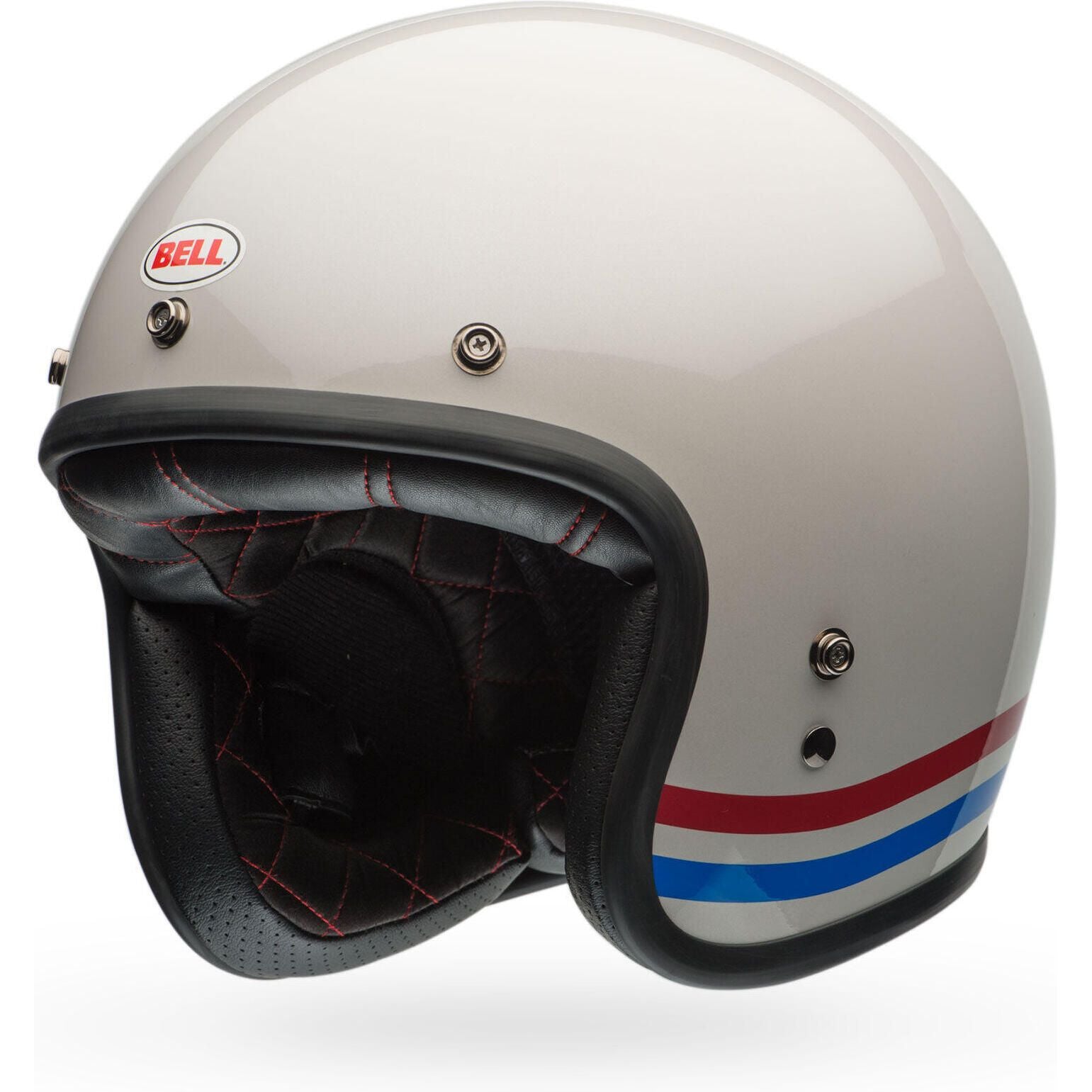 CUSTOM 500 STRIPES (Pearl White) | BELL
