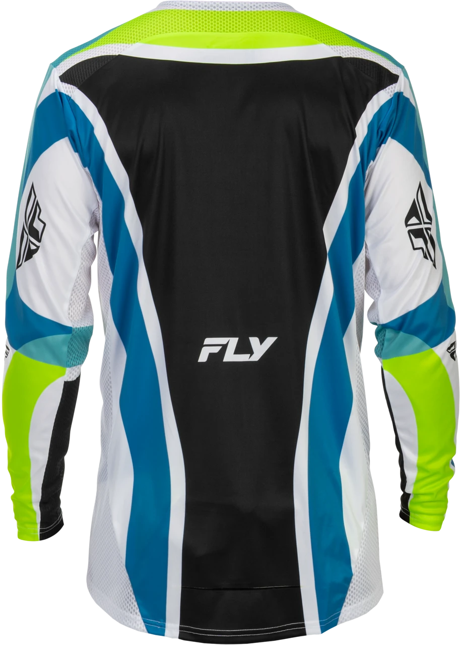 LITE JERSEY (White/Lime/Black) | FLY RACING