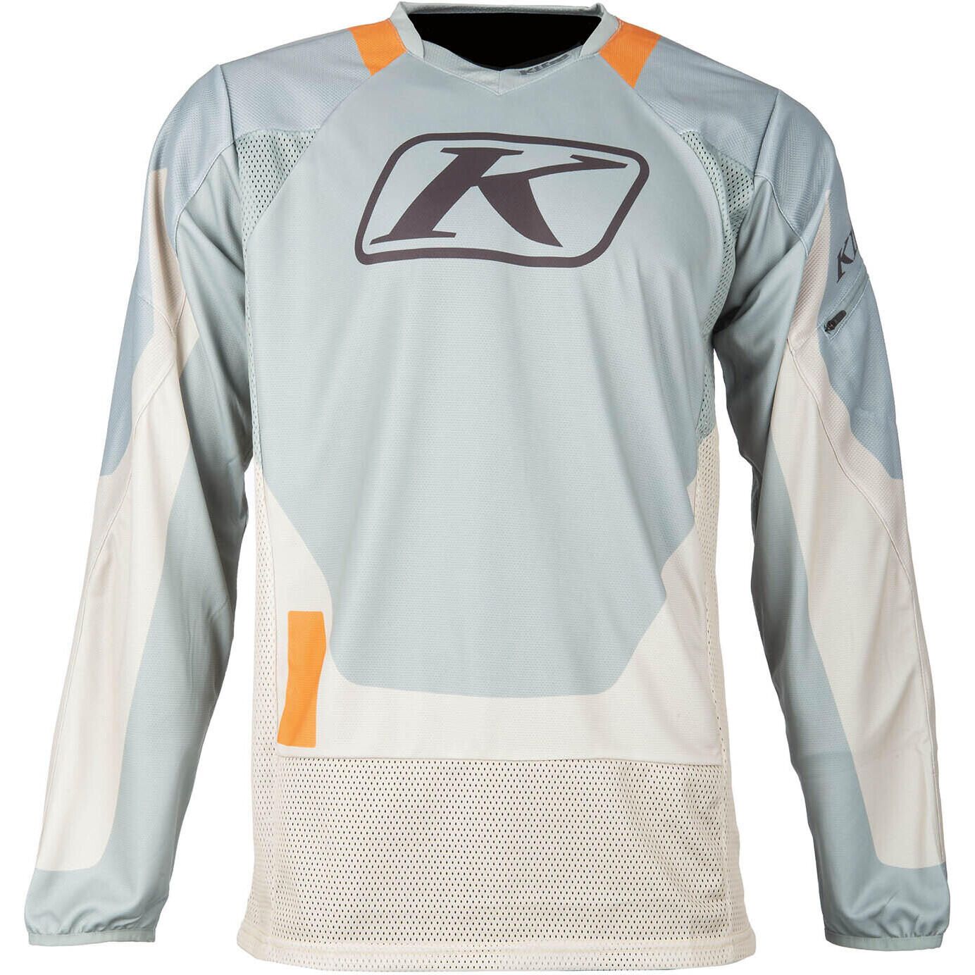 DAKAR JERSEY (Synth Slate Gray/Peyote) | Klim