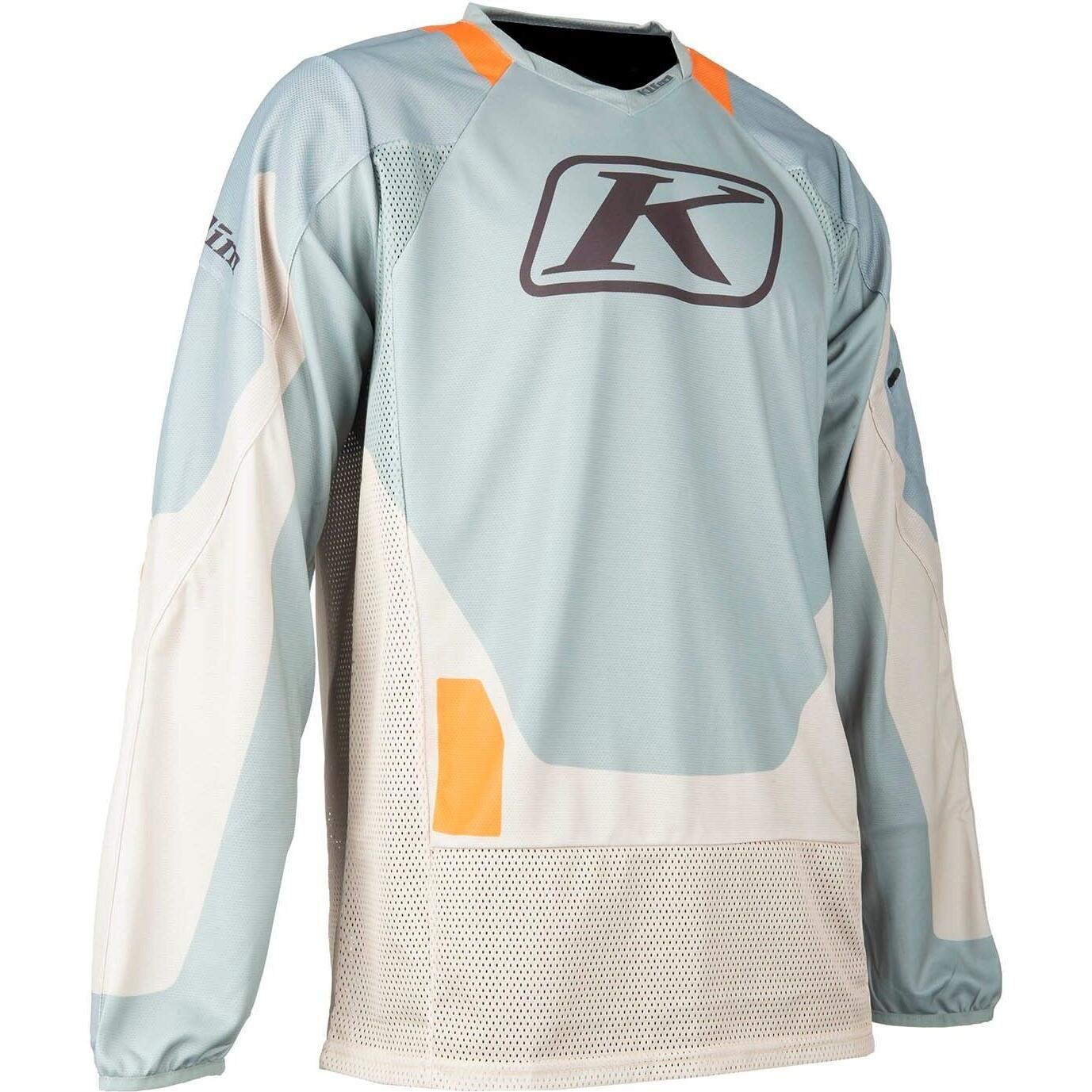 DAKAR JERSEY (Synth Slate Gray/Peyote) | Klim