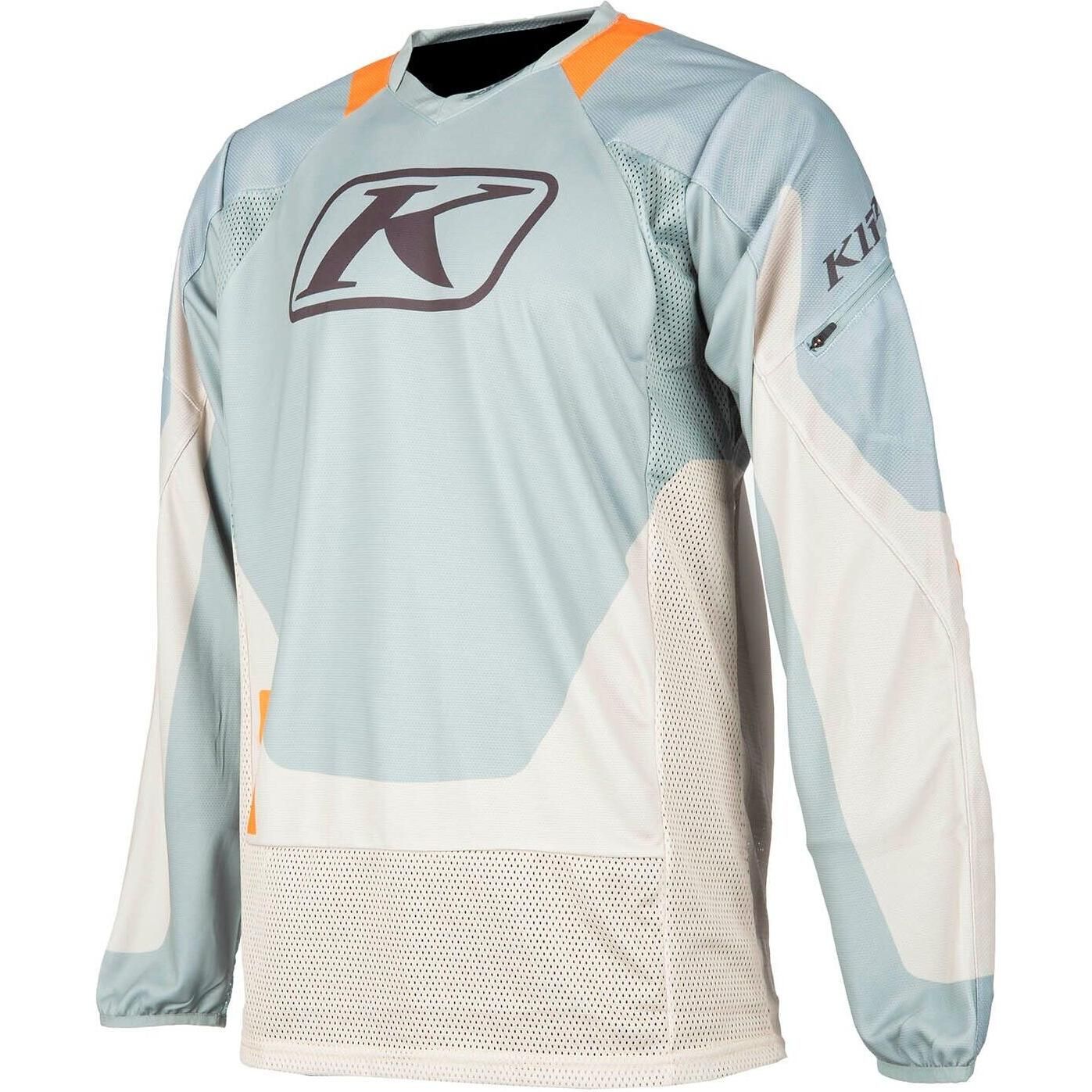 DAKAR JERSEY (Synth Slate Gray/Peyote) | Klim