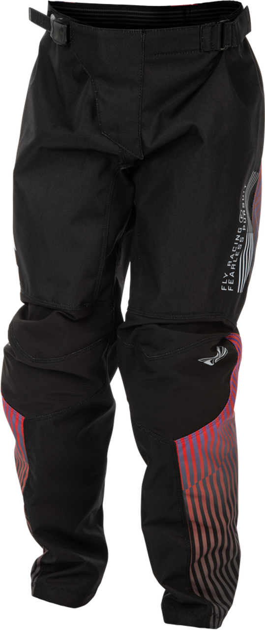 YOUTH F-16 PANT (Black/Red/Purple) | FLY RACING