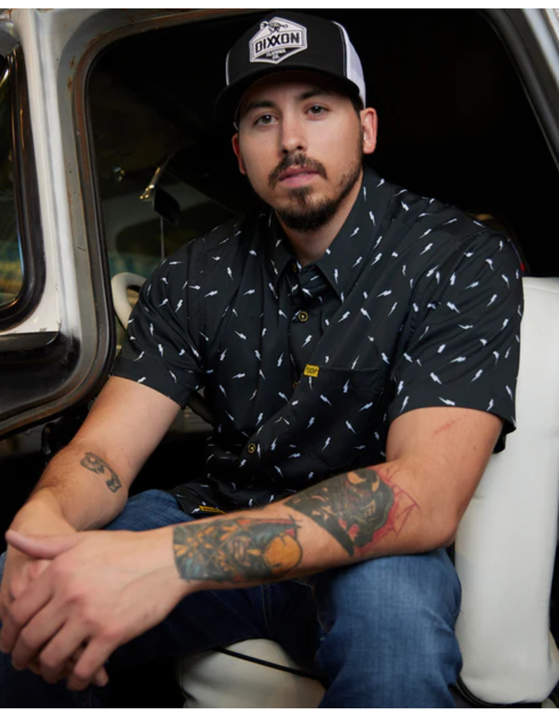 MEN'S BOLT PARTY SHIRT (Black/Grey) | DIXXON