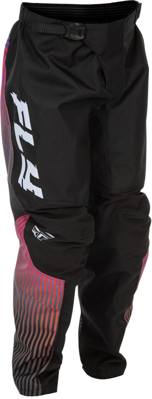 YOUTH F-16 PANT (Black/Red/Purple) | FLY RACING