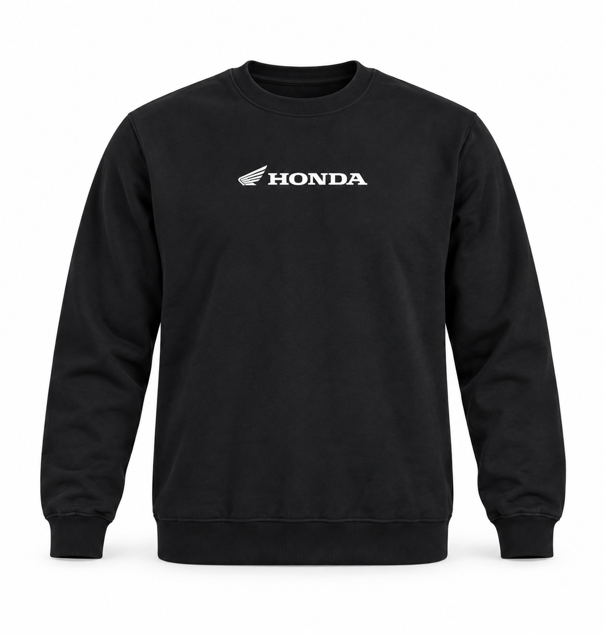 VINTAGE CREWNECK (BLACK HONDA WING) | HONDA