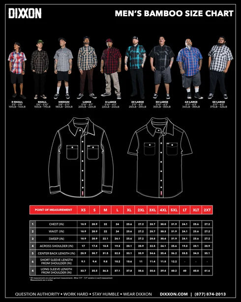 MENS HELM FLANNEL (BLUE/WHITE) | DIXXON