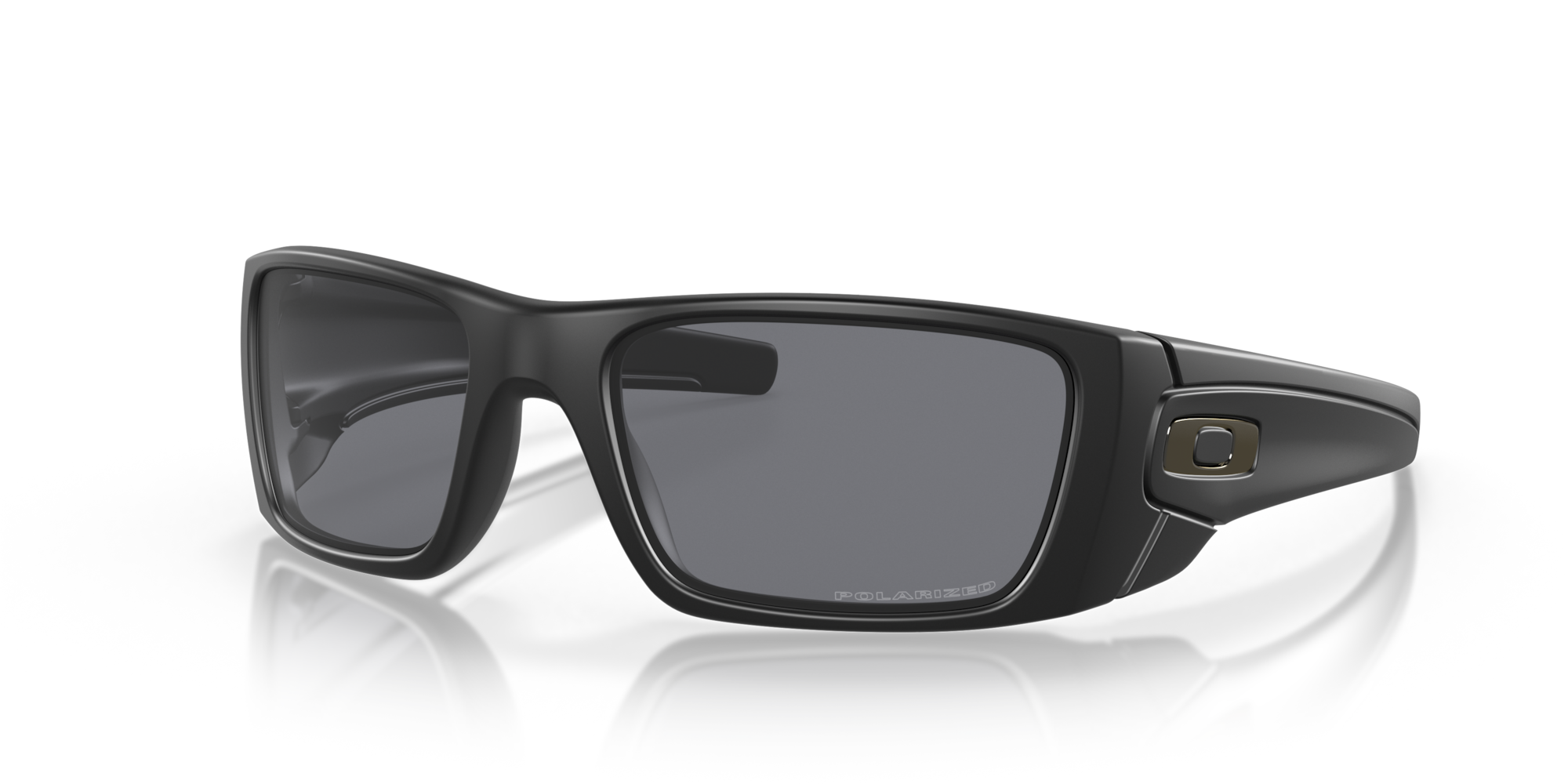 FUEL CELL SUNGLASSES (Grey Polarized, Matte Black) | Oakley