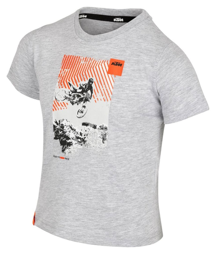 KIDS RACING T-SHIRT (Grey) | KTM