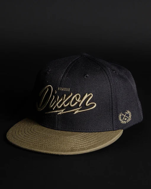 MEN'S LIGHTING SCRIPT SNAPBACK (OD Green) | DIXXON