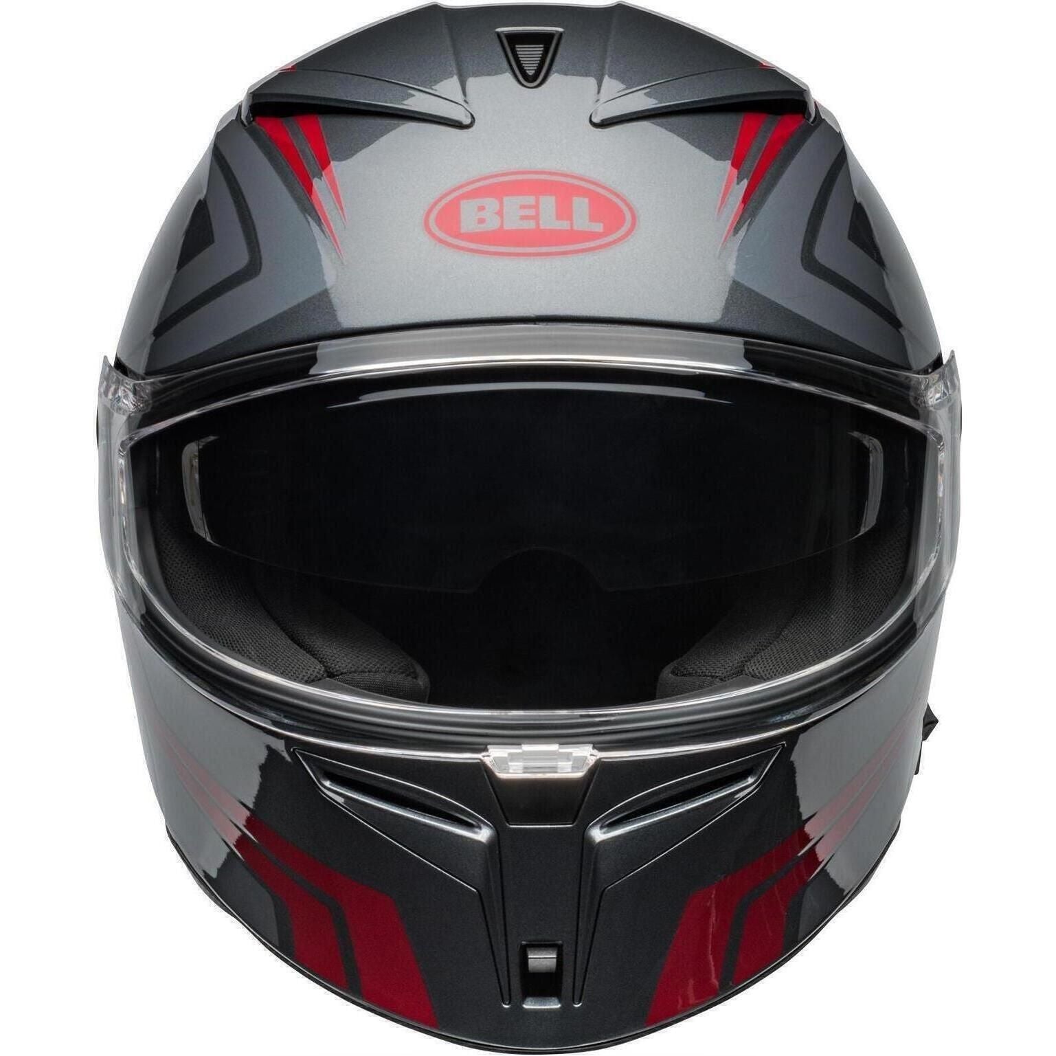 LITHIUM HELMET JETSREAM (Gloss Gray/Candy Red) | BELL