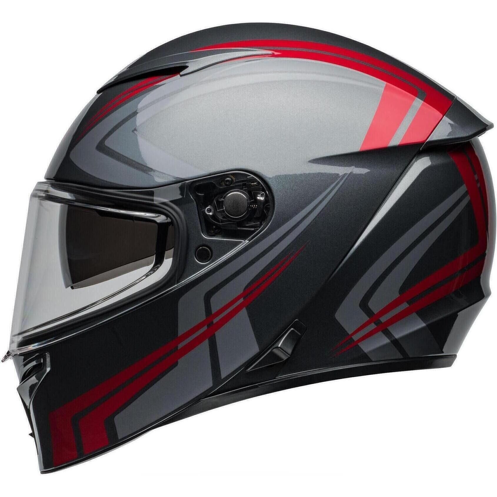 LITHIUM HELMET JETSREAM (Gloss Gray/Candy Red) | BELL