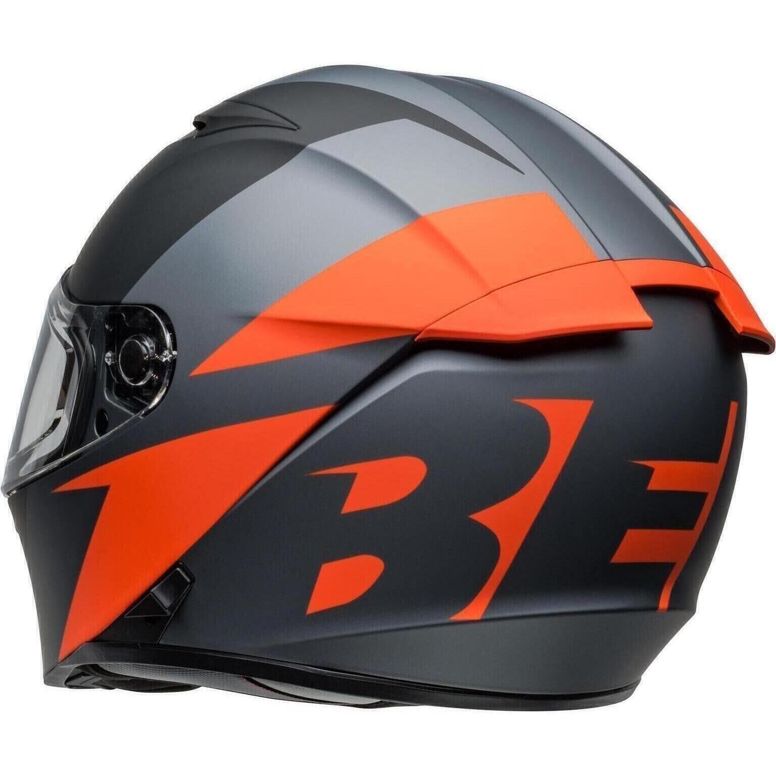 LITHIUM HELMET SHEAR (Matte Gray/Orange) | BELL