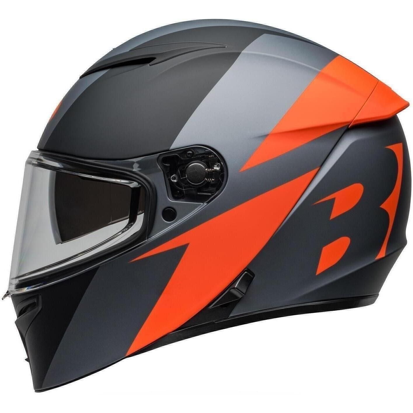LITHIUM HELMET SHEAR (Matte Gray/Orange) | BELL
