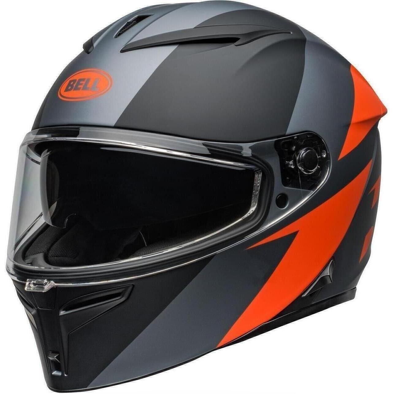 LITHIUM HELMET SHEAR (Matte Gray/Orange) | BELL