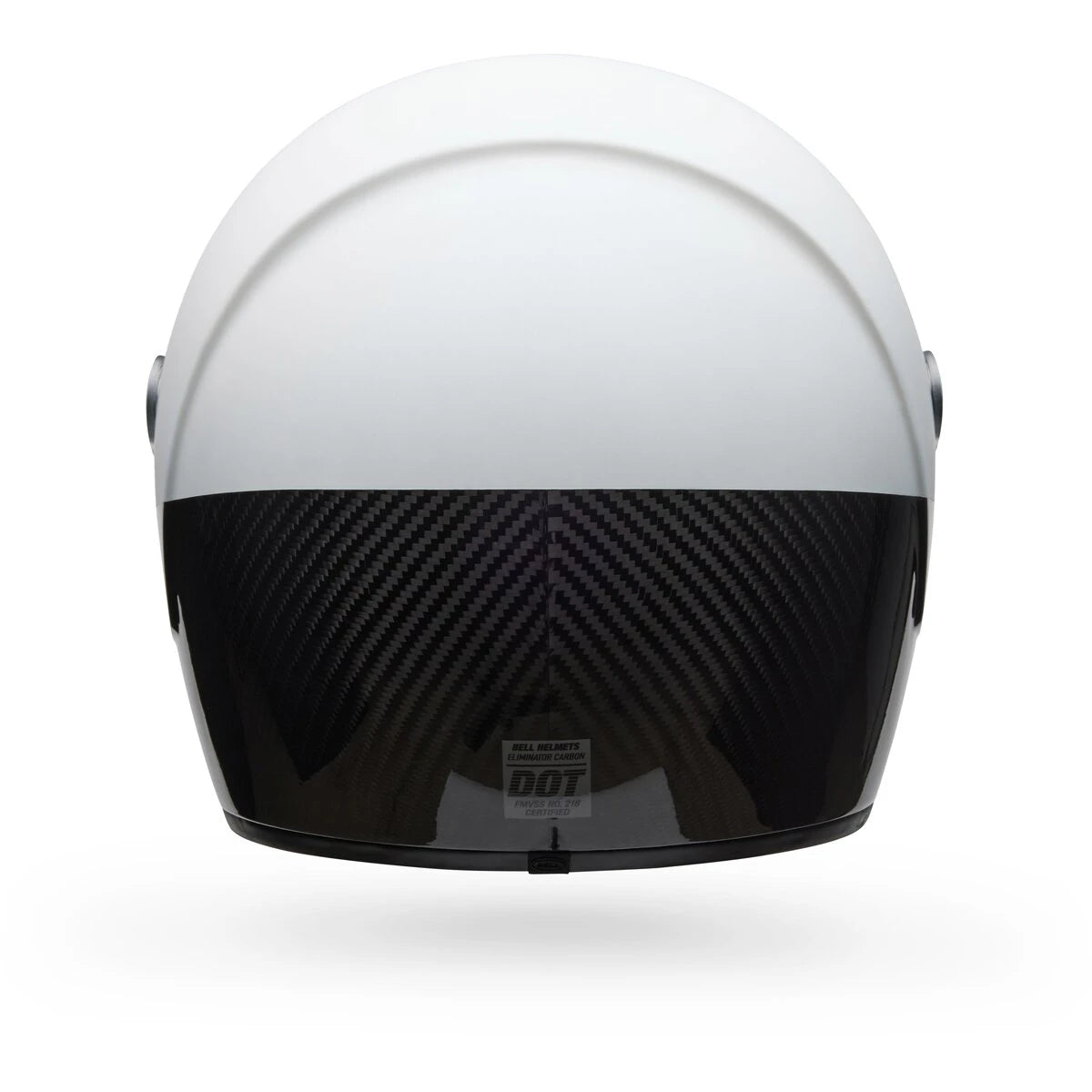 ELIMINATOR CARBON HELMET (Diverge Matte/Gloss White/Black) | BELL