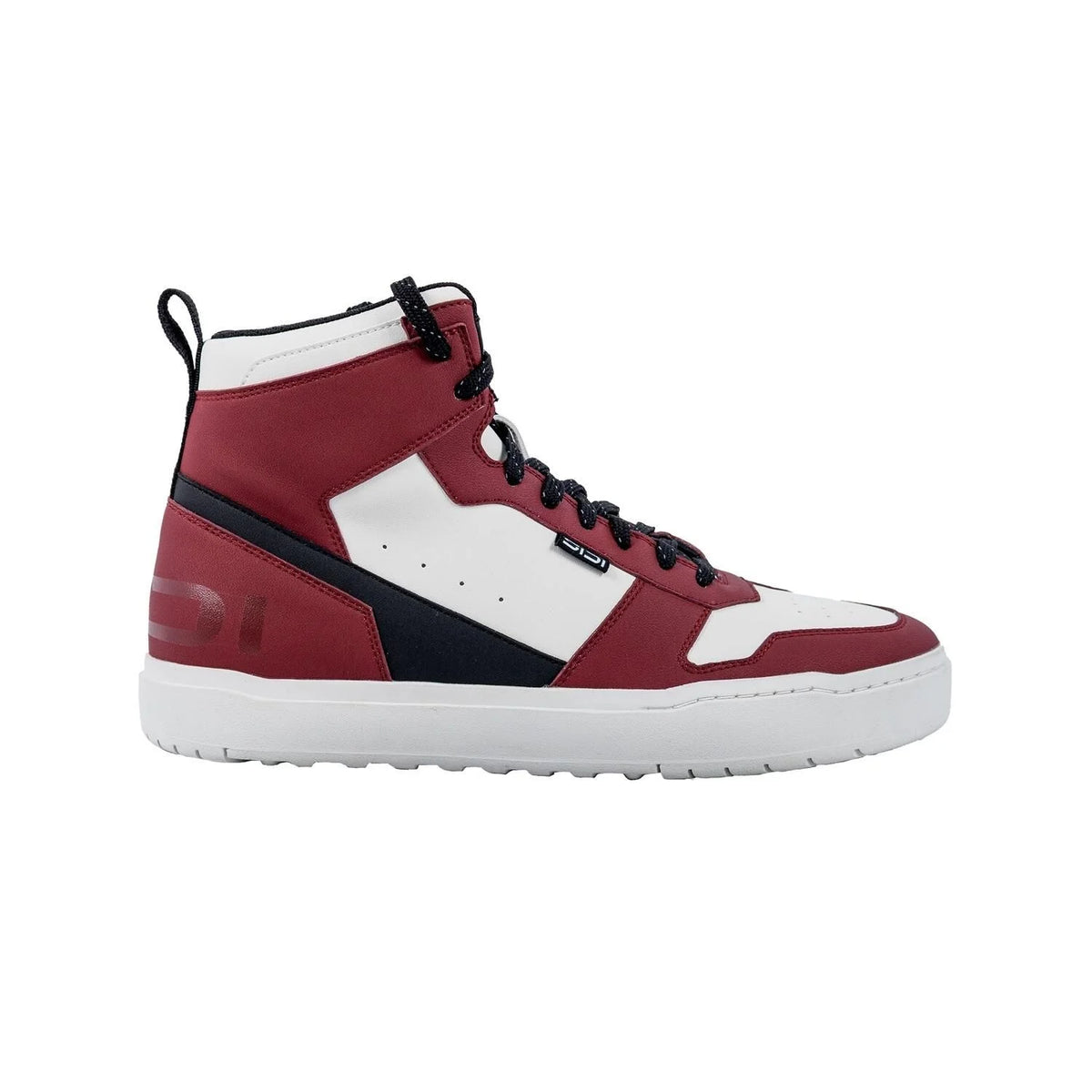 LYNX RIDING SHOES (Red/Black) | SIDI side view showcasing motorcycle performance and casual style.