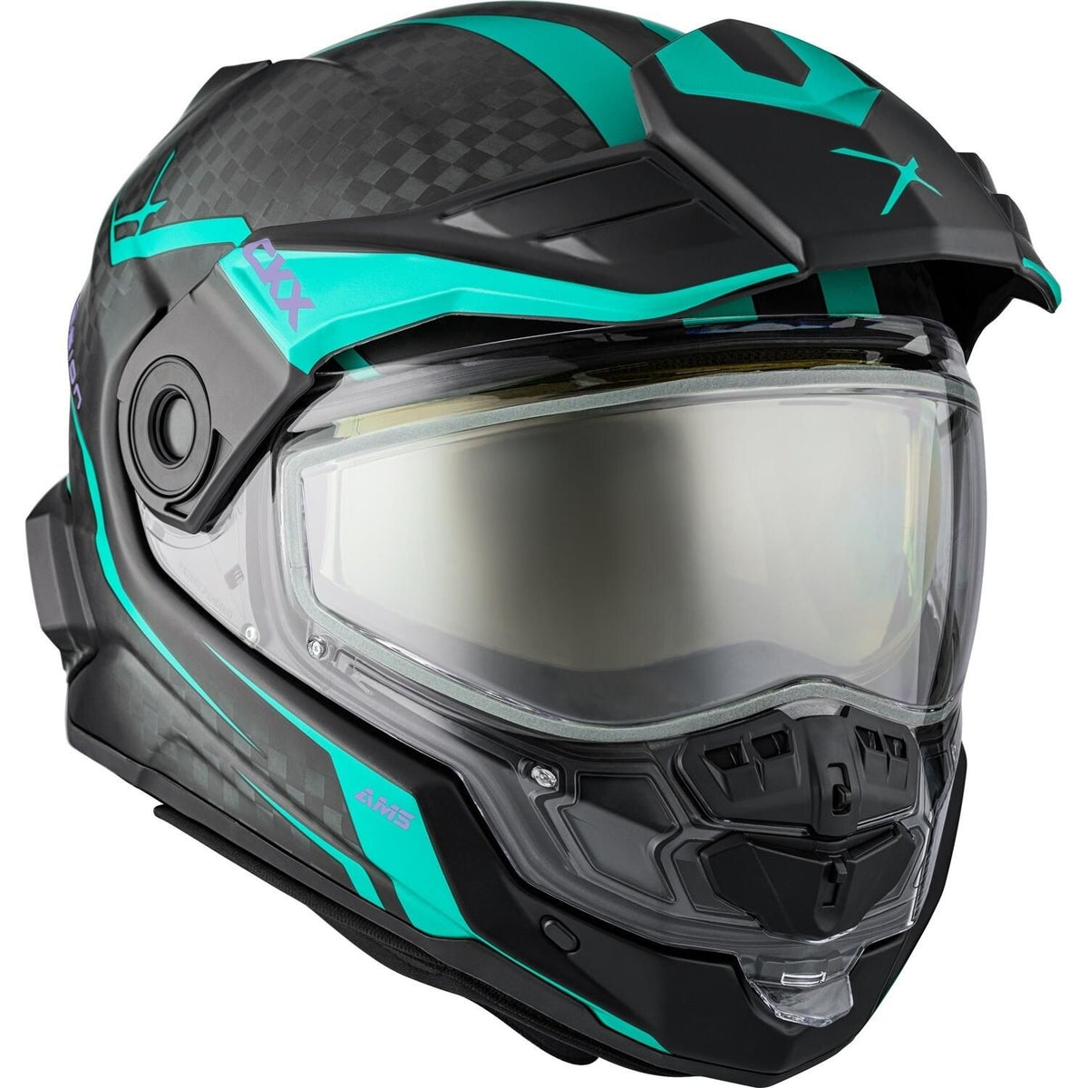MISSION CARBON DL GURY HELMET (MATTE TURQOISE) | CKX