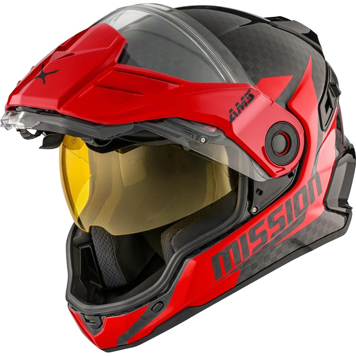 MISSION CARBON EDL ALASKA HELMET (RED) | CKX