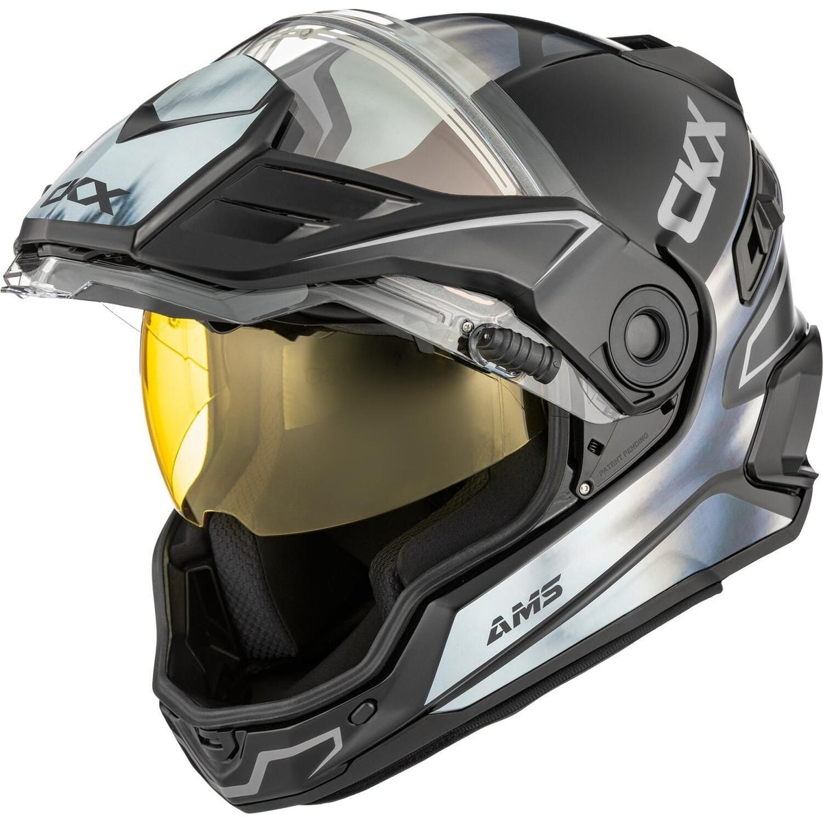 MISSION DL TANIUM HELMET (MATTE GREY/BLUE) | CKX