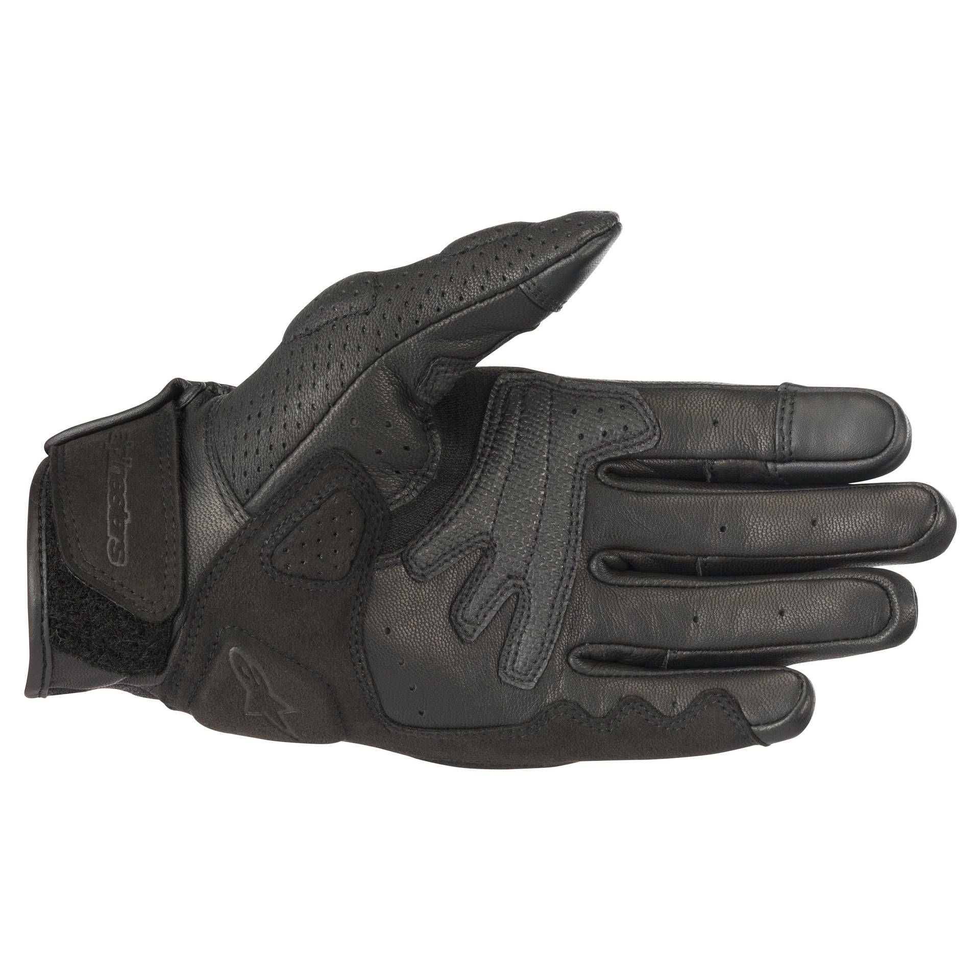 MUSTANG V2 MOTORCYCLE GLOVES (Black) | Alpinestars