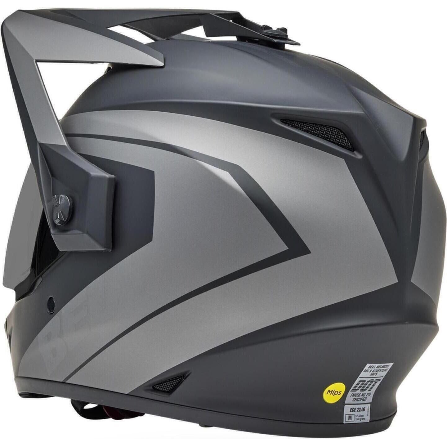 MX-9 ADVENTURE HELMET MIPS (Black/Grey) | BELL