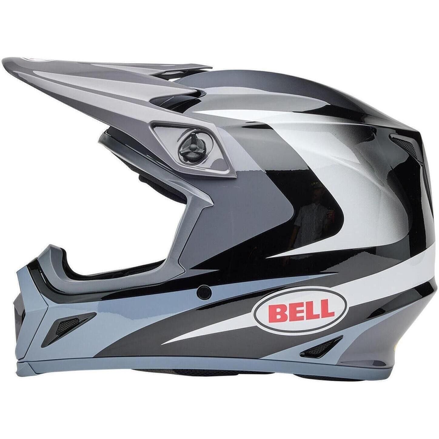 MX-9 MIPS JACKAL HELMET (Black/White) | BELL