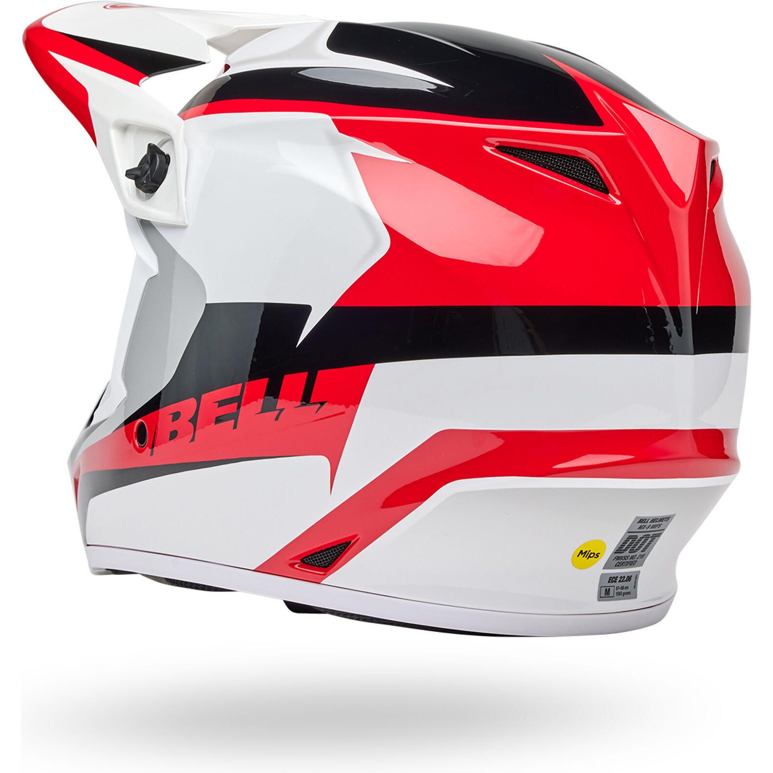 MX-9 MIPS RIFT HELMET (Red/White) | BELL
