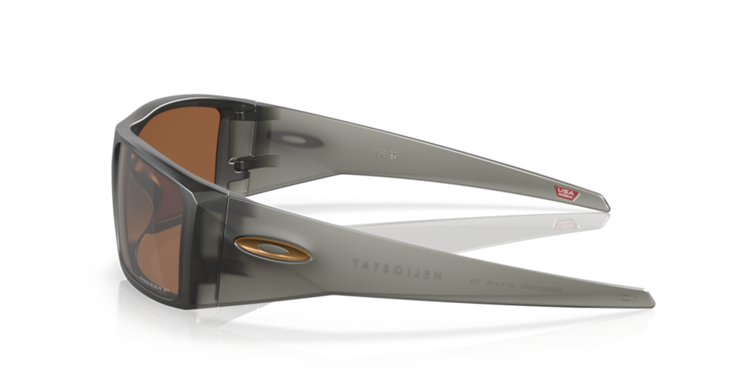 HELIOSTAT MATTE GREY SMOKE (Prizm Bronze) | Oakley