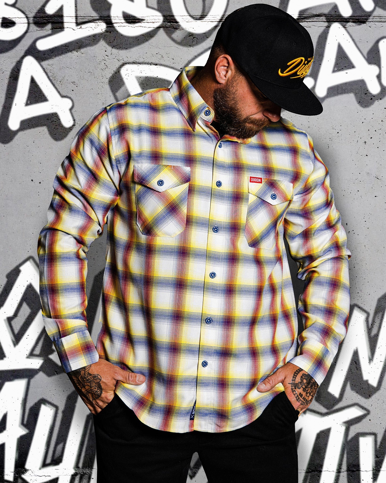 MEN'S OUTSIDE THE LINES FLANNEL | DIXXON