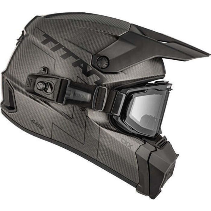 TITAN AMS PRO CARBON HELMET (MATTE CARBON) | CKX