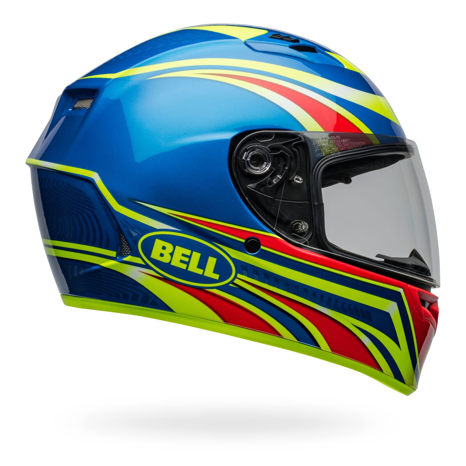 QUALIFIER CONDUIT FULL FACE HELMET (Gloss Retina/Blue) | BELL