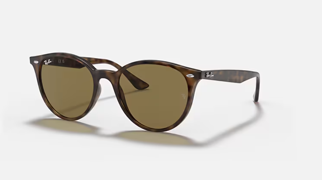 PHANTOS TORTOISE RB4305 SUNGLASSES (Polished Light Havana) | Ray-Ban