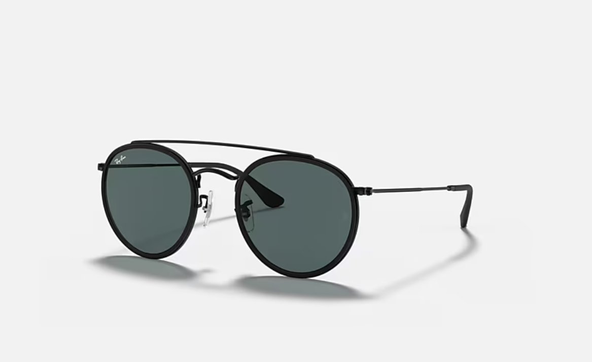 ROUND DOUBLE BRIDGE (Black) | Ray-Ban