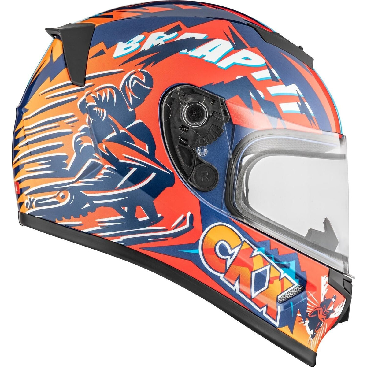 RR24Y DL SLEDDER (ORANGE/RED) | CKX