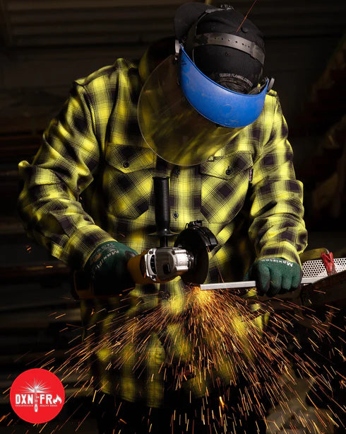 SAFETY INSPECTOR FLANNEL (Yellow) | DIXXON