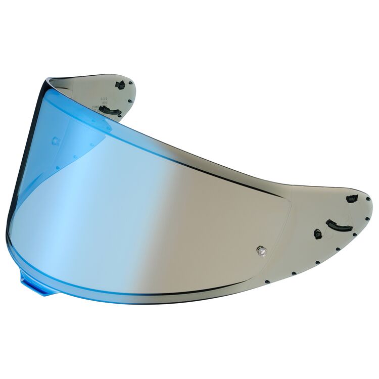 CWR-F2 SHIELD W/PINS SPECTRA BLUE face shield for SHOEI RF-1400 and X-Fifteen Helmets with UV protection.