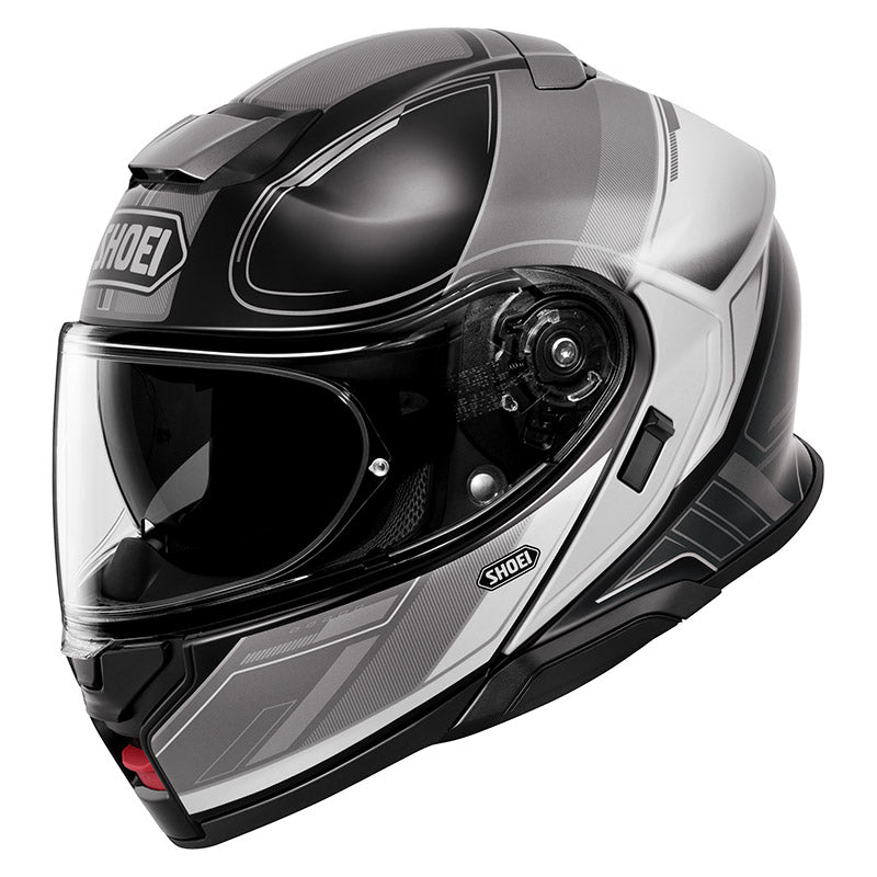 NEOTEC 3 MODULAR HELMET (SHARPEN TC-5) | SHOEI showcasing advanced aerodynamic design and comfort features.