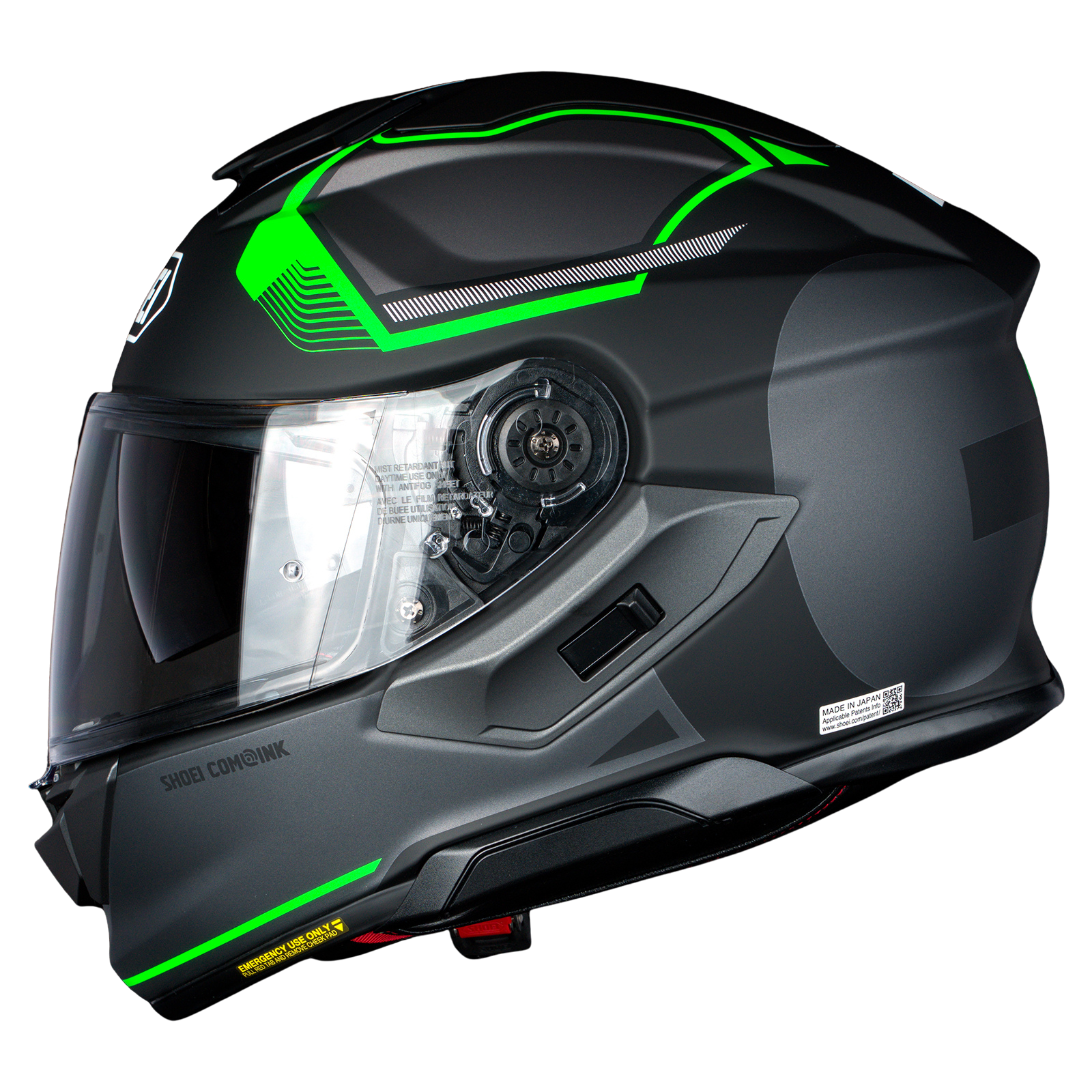 GT-AIR 3 FULL FACE HELMET (MIKE TC-4 MATTE FINISH) | SHOEI